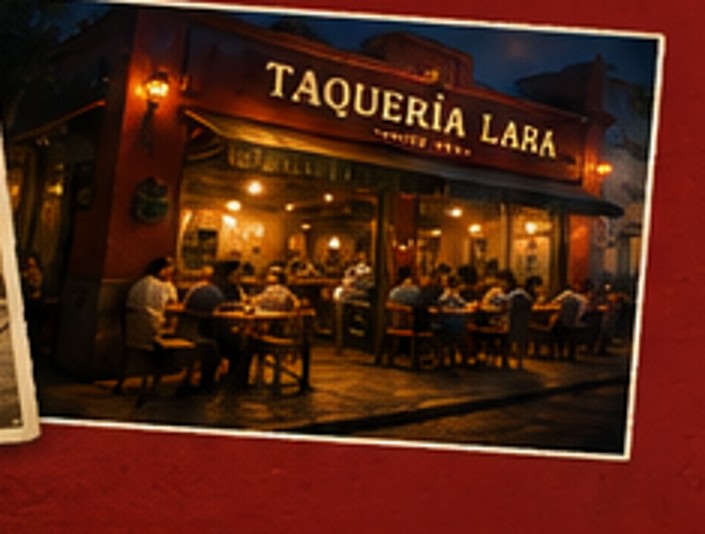Ambiente actual de Taquería Lara